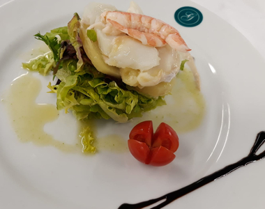 Recetario BAKAILAO ETA ANTXOA ENTSALADA MODENAKO OZPIN MUSELINAREKIN