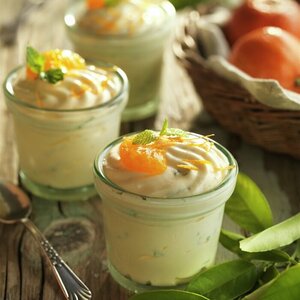 Recetario Mousse de mandarina